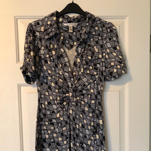 DVF silk jersey dress - Picture 1 of 4